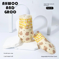 Bọc giày cho chó, dùng một lần, chống bẩn, thích hợp cho giày đi bộ cho chó, booties cho chó Nhỏ khô