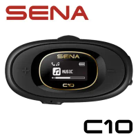 【台中硬了安全帽】 SENA C10藍芽耳機 (10折)