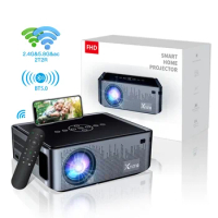 x1 pro 1080P 8k Video Mobile Projector Smart WIFI Android Portable Home Theater Digital Projector Mini Projectors 4