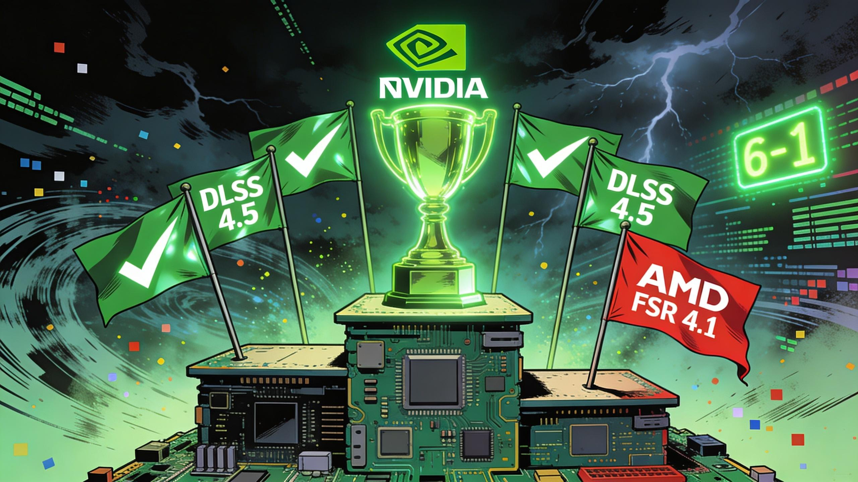 NVIDIA DLSS 4.5 在盲測中完勝 AMD FSR 4.1：於 7 款 AAA 遊戲中拿下 6 勝 — BigGo 財經