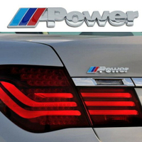 BMW M-POWER 車身貼 E30 E34 E36 E38 E39 E46 E60 E65 沂軒精品 A0317