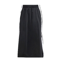 Adidas Adibreak Skirt [IU2527] 女 長裙 運動 休閒 復古 三葉草 按扣 拉鍊口袋 黑白