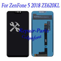 6.2 inch New Full LCD Display + Touch Screen Digitizer Assembly For Asus ZenFone 5 2018 ZE620KL X00QD Tracking Number