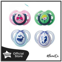 พร้อมส่งจากไทย Tommee Tippee CTN Night Time Soother 0-6 Months 1/pc