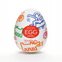 Tenga TENGA × Keith Haring: 聯乘EGG STREET 一次性飛機蛋 1pc