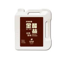【森物良醋】金醋益 4L(農用竹醋原液 園藝資材 防除害蟲、病菌)