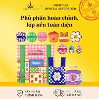 Bông mút phấn Amortals  trang điểm gia đình phong cách khác nhau, bông mút đồng thương hiệu giúp đán