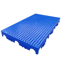 全新料網格塑料防潮板墊倉板棧板寵物墊板卡板地墊貨物倉庫隔墊板