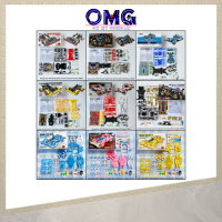 Daxing 1/32 Mini 4WD Car Series Da Xing 4WD Xing Da Vehicle Model with Motor Racing Toys Car Kereta 