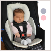 Mibobebe 嬰兒推車坐墊 安全座椅坐墊(嬰兒推車墊 寶寶固定棉墊 新生兒保護墊)