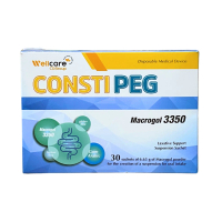[CHÍNH HÃNG] CONSTIPEG Macrogol 3350 - Hộp 30 Gói - Bột Nhuận Tràng giảm táo bón cho trẻ em và người