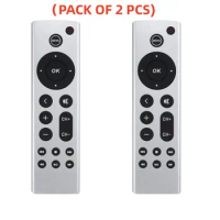 2 PCS Remote Control Replacement for Apple TV 4K, Apple TV Box (2nd 3rd 4th Gen) Apple TV HD A2843 A2737 A2169 A1842 A1625