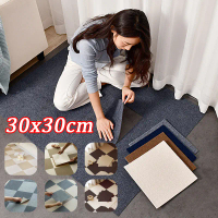 DIY Puzzle Carpet Karpet Tile Brudu Polos Adhesive DIY Karpet Lantai Karpet Tile Karpet Kantor
