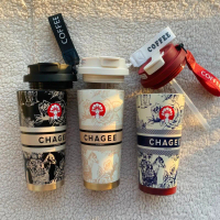 Coffee Mug, CHAGEE, Advanced Thermos, Large Capacity 520ml, Mug Holder, Portable Jug, Multi-Purpose