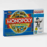 Monopoli 5in1 Mainan Game International Monopoli 5in1