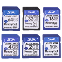 SD Card 1GB 2GB 4GB 8GB 16GB 32GB 64GB Secure Digital Flash Memory Card