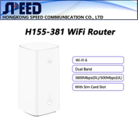 Huawei Brovi 5G CPE 5 H155-381 Unlocked Sim Card Wireless Router Modem 3.6Gbps 5G NSA/SA Wi-Fi 6 Mesh+ Router