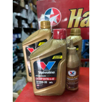 ✻น้ำมันเครื่อง Valvoline Synthetic Blend 10w-30 4T♫
