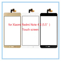 For Hot RedMi Note 4X Touch Screen Front Screen Glass Cover For Xiaomi RedMi Note 4X Outer Glass Lens Note 4 X Touchscreen