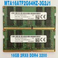 1PCS For MT RAM 16G 16GB 2RX8 DDR4 3200 Notebook Memory Fast Ship High Quality MTA16ATF2G64HZ-3G2J1