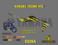 Striping Stiker Variasi Yamaha vixion NVA 2015-2017 model-0229