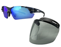 TPG輕量型紅外線運動太陽眼鏡＋安全帽防曬鏡片組合