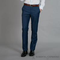 【ROBERTA 諾貝達】腰身嚴選 職場必備精品西裝褲(藍色)