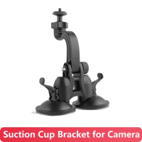 For GoPro Hero 12 11 Suction Cup Bracket Super Suction For Go Pro 10 9 8 7 5 insta360 x3 SJCAM DJI Action Camera Accessories