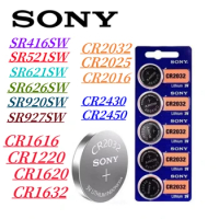 SONY Original CR1220 CR1616 CR1620 CR2450 CR2430 SR920SW 371 379 SR626SW 377 364 399 SR927SW CR2032 