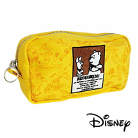 【日本進口】小熊維尼 Winnie the Pooh 帆布 筆袋 鉛筆盒 收納包 迪士尼 Disney - 519081