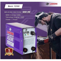 Mesin Las Lakoni Basic 123ix / Travo Las Inverter Lakoni 450watt 120A - Lakoni Basic 123 Ix