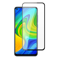 小米 紅米 NOTE9Pro 3D全滿版覆蓋黑框透明鋼化玻璃疏油鋼化膜保護貼玻璃貼(紅米 Note 9 Pro保護貼)