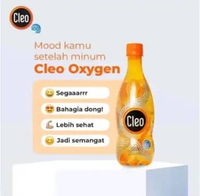 Air Minum Cleo Oxygen 1 Botol – Air Mineral Murni dengan Oksigen