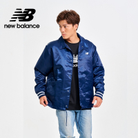 王品澔著用款【New Balance】 背面刺繡標語外套_男性_藍色_MJ41553NNY