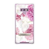 Corner4 Samsung Galaxy Note 9 四角防摔立架手機殼-薔薇
