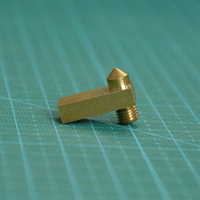 3D打印機配件 Ultimaker 2 UM2黃銅噴嘴一體式銅噴嘴噴頭嘴子銅嘴