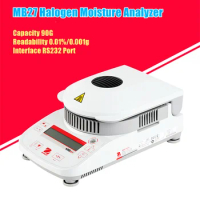 MB27 Ohaus Grain Chemical Pharmaceutical Moisture Analyzer Halogen Heat Source 90g 0.001g 0.01% RS232 Moisture Meter Tester