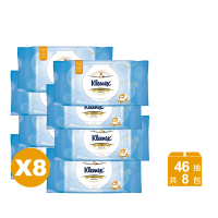 Kleenex 舒潔 8包組 濕式衛生紙(46抽x8包)
