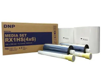 DNP MEDIA SET RX1HS 4X6 INCH UNTUK PRINTER DS-RX1HS & RX1 DYE-SUB 1400 FOTO GLOSSY ATAU MATTE 102 X
