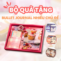 Bộ quà tặng phong cách cổ điển A6 - sổ tay bullet journal vintage 2