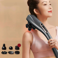 Dolphin Massager Terapi Infrared – Alat Pijat Elektrik Serbaguna Original untuk Pundak, Punggung, da