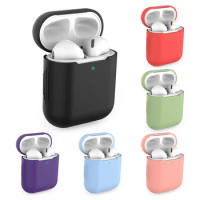 Soft Silicone Cases For Apple Airpods 1/2 Protective Wireless Earphone Cover For Apple Air Pods Charging Box Bags
