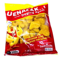 Naget Uenaaak Daging Ayam 500gr Belfoods Chicken Nugget Frozen