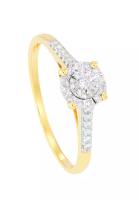 HABIB HABIB ICE | Illusion Diamond Ring in 375/9K Yellow Gold 24299(R)