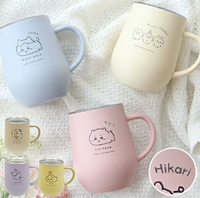 【全館95折】吉伊卡哇 不鏽鋼馬克杯 附杯蓋 320ml 保溫 保冷 高質感 吉伊 小八貓 烏薩奇 日本正版 該該貝比日本精品