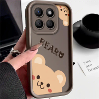 เคสโทรศัพท์, หมีน่ารัก Pals, สำหรับ Honor X8b, ป้องกันการตก, กันกระแทก, ฝาหลัง TPU อ่อน, เคส