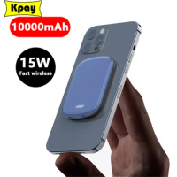 Mini Portable Macsafe Power Bank 10000mAh Magnetic Wireless Powerbank For iPhone 13 14 Xiaomi External Auxiliary Battery Charge