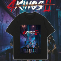 4 KINGS Movie หนังดราม่าอาชญากรรม 4 KINGS อาชีวะ ยุค 90 เสื้อยืดภาพยนตร์