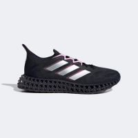 【adidas 愛迪達】4DFWD 3 W 女 慢跑鞋 運動 專業 路跑 4D中底 馬牌底 透氣 愛迪達 黑銀粉(ID3501)