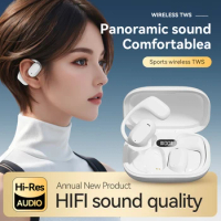 GENAI M60 On-Ear Headphones Wireless Earbuds Bluetooth Open Ear headset Air Conduction Waterproof Painless Wearing Earphones